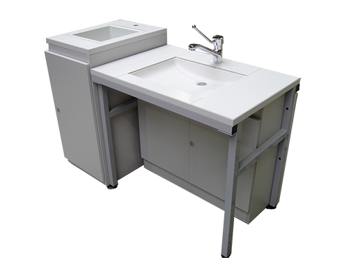 Plot technique handicapé, profondeur 600 mm - Réf PTHPM-1 - BIOLAB_2