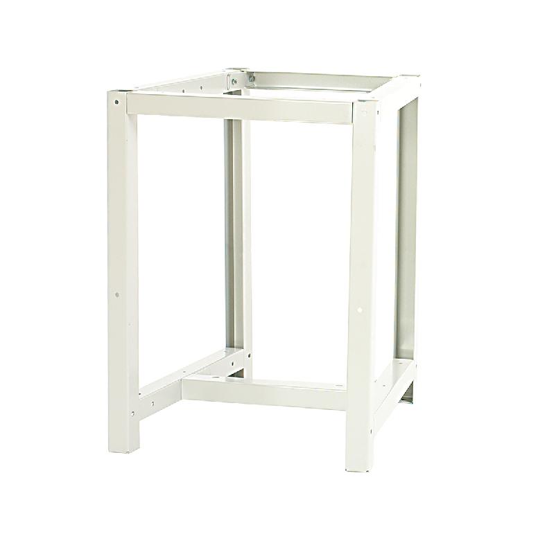 Desserte Verso avec caisson - hauteur réglable - plateau lino 700x600x780-930mm_2