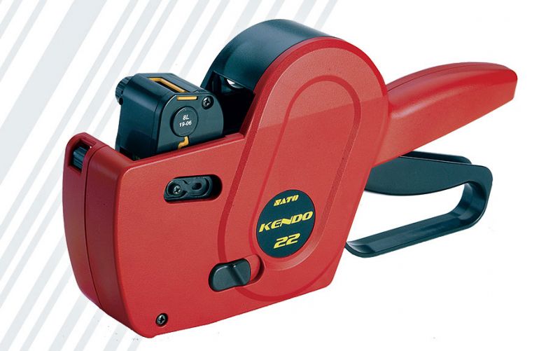 Kendo 22 / 22p / 26 - étiqueteuse manuelle - sato - grande police (5 mm de hauteur)_2