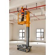 Star 6 crawler - mâts verticaux - haulotte - hauteur de travail : 5,8 m - capacité maximum (intérieur) : 200 kg (2 pers.)_2