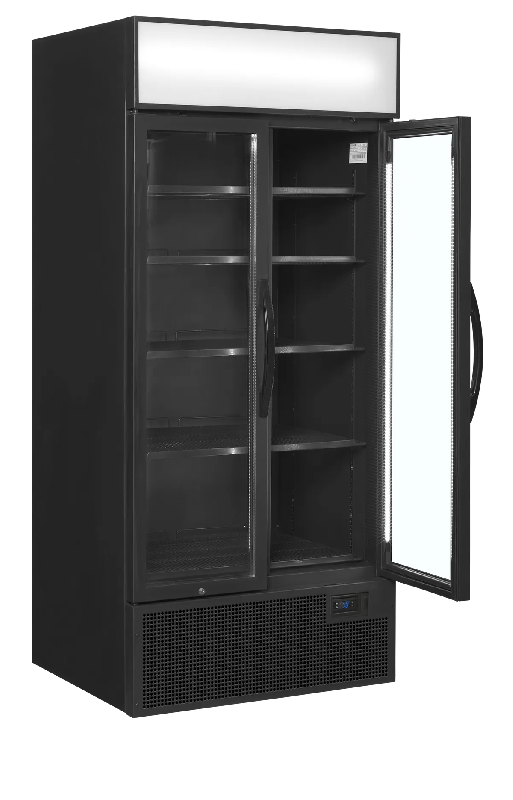 Vitrine réfrigérée FSC891H Black - 2 portes TEFCOLD_2