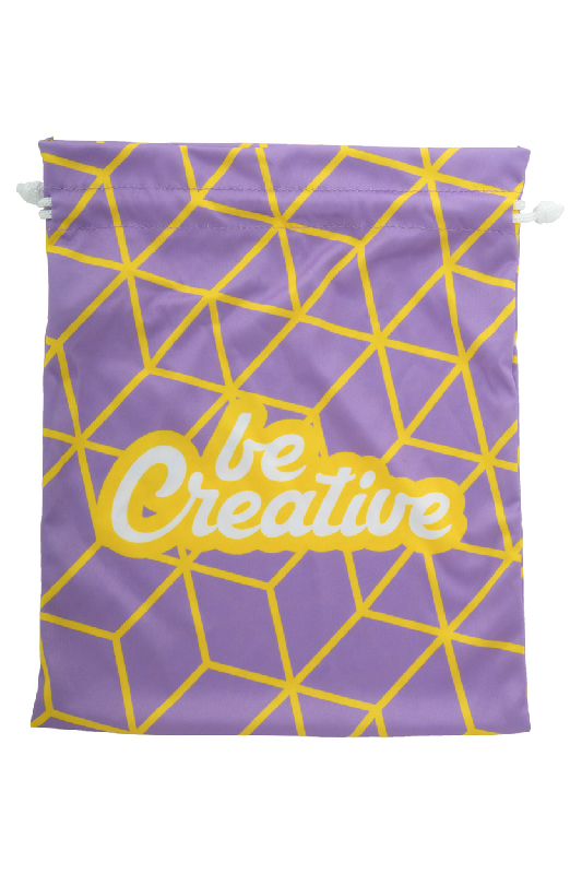 Sac cadeau personnalisé - grand format avec cordons polyester et impression quadri_2