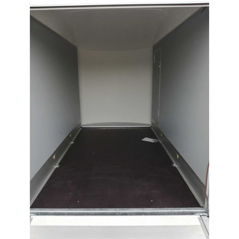 Roadster 300 + porte - Remorque fourgon aluminium Debon - PTAC 1300 kg - Suspension Pullman 2_2