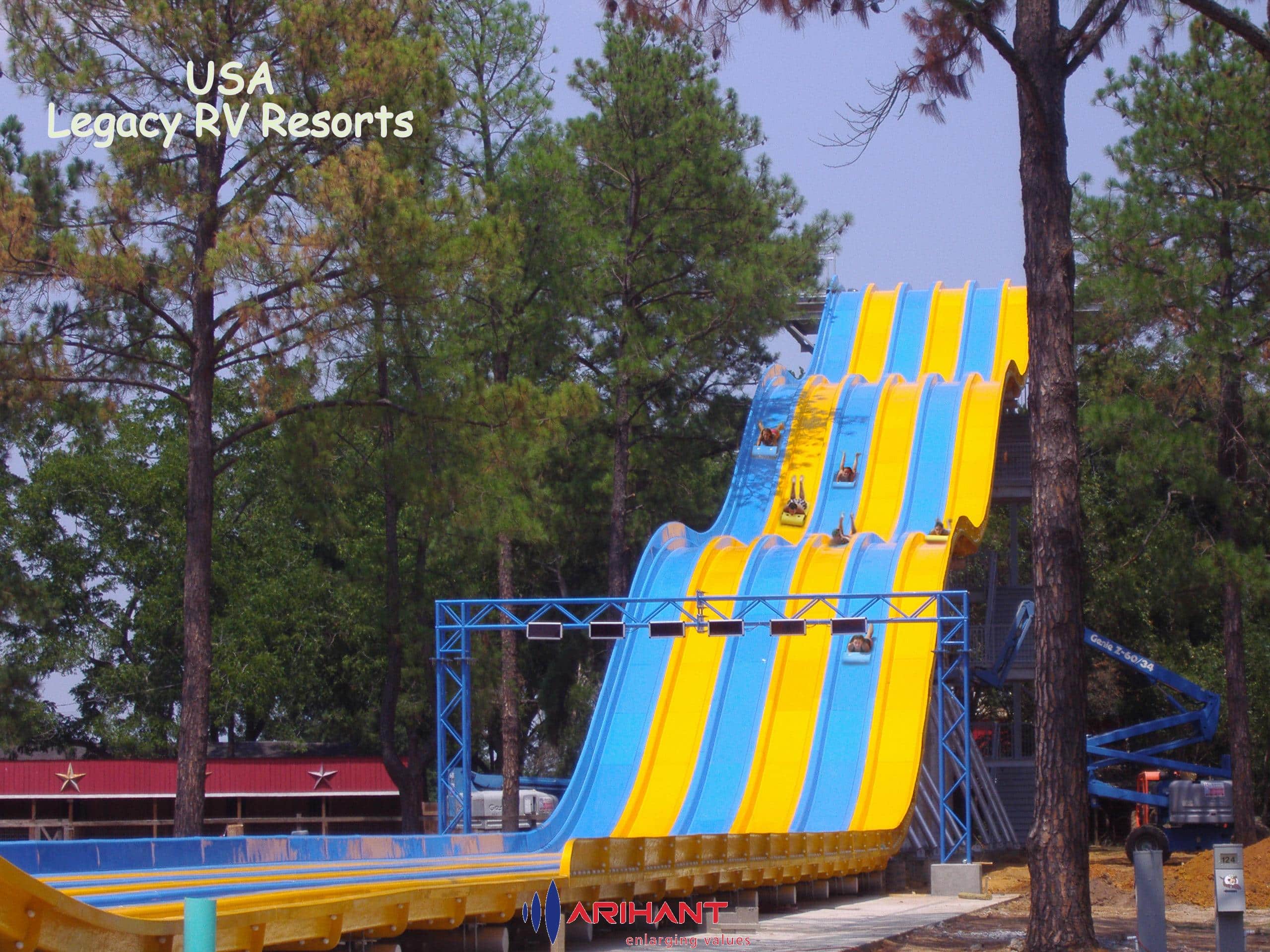 Toboggan - multilane avec large choix de couleurs et glissière à tapis_2