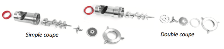 Dadaux - hachoir de laboratoire simple coupe_2