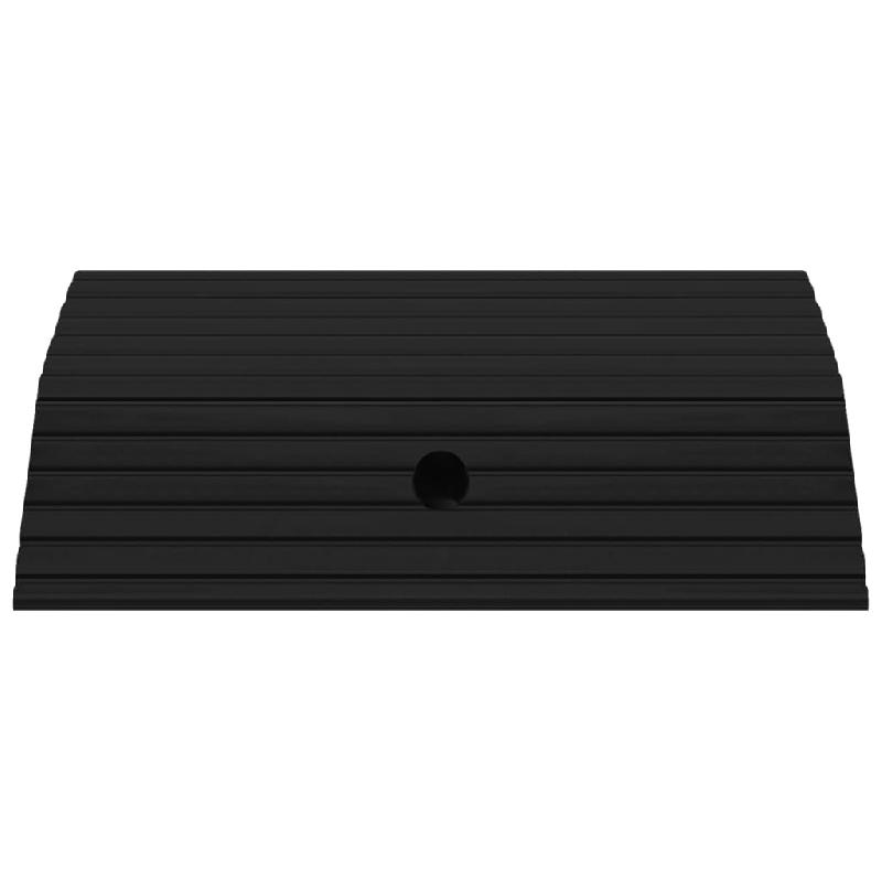 Vidaxl rampe de seuil de pont 49x40x8 cm caoutchouc 150976_2