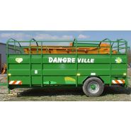 Bétaillère avec étanchéité de la vachère et bouchons de vidange