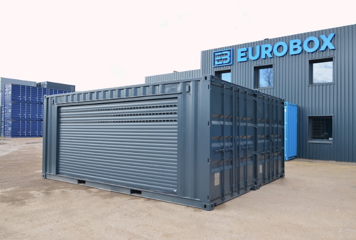 Container Garage particulier modulable, durable et esthétique - Eurobox_2