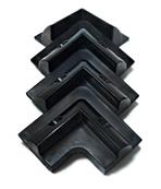 Kit 4 coins de fixation en ABS pour panneau solaire - Noir ou blanc - Résistant aux intempéries_2