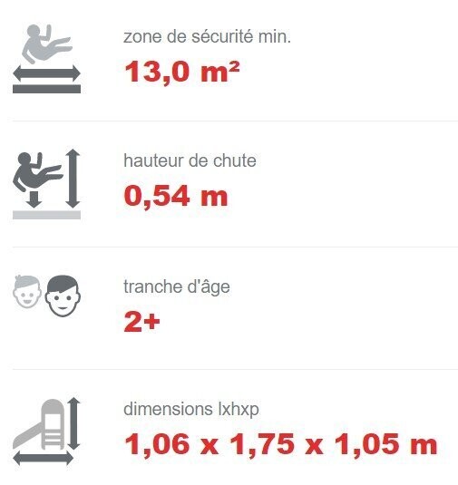 Maisonnette pour aire de jeux conforme EN1176 - Toit, comptoir, tableau interactif et panneaux - Référence BT12006_2