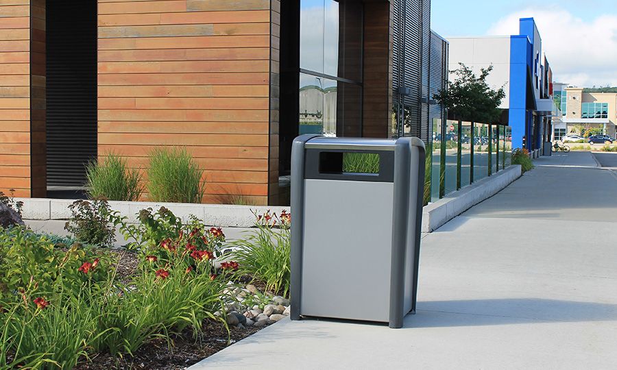 Mlwr1400-32 - poubelle publique - Maglin - aluminium recyclé - 49,9kg_2