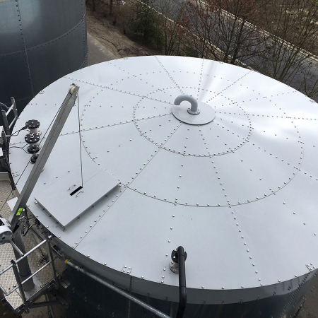 Réservoir boulonné d'eaux usées - Blue Tank - Adapté pour stations d'épuration - Capacité jusqu'à 10 000 m3_2