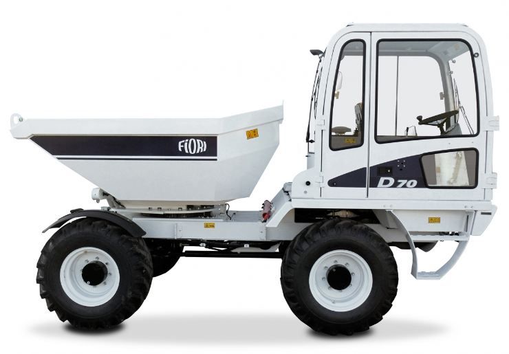 Transporteur de chantier avec transmission hydrostatique et moteur diesel