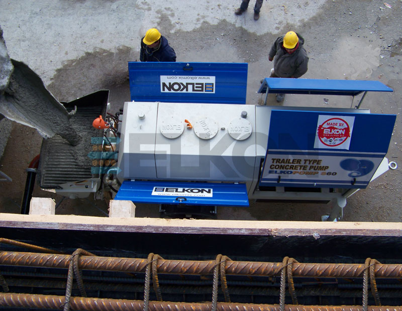 Elkopomp 60 - Pompes à béton stationnaire - 320 bar - Capacité 60 m3/h_2