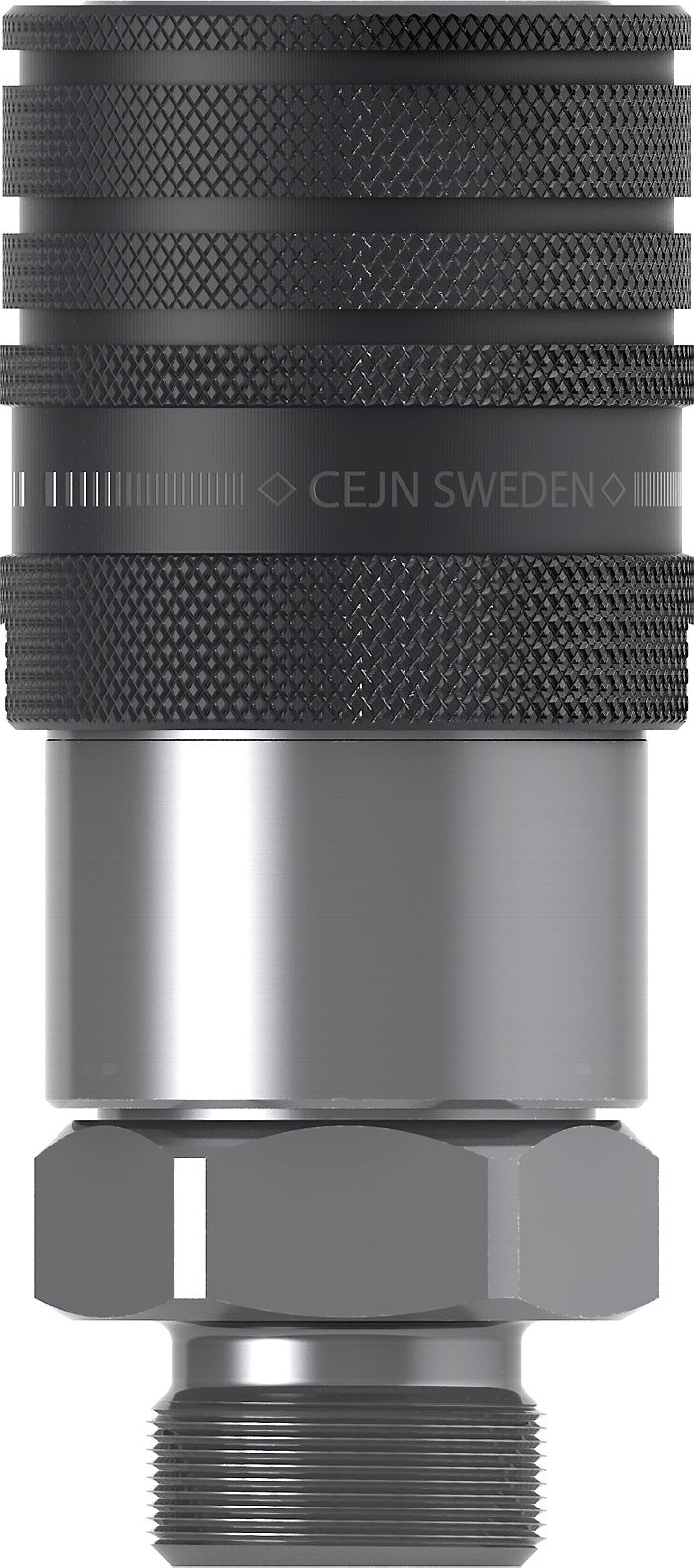 Série 365 DN 10 - Coupleur hydraulique CEJN en acier zinc-nickel - ISO 16028_2