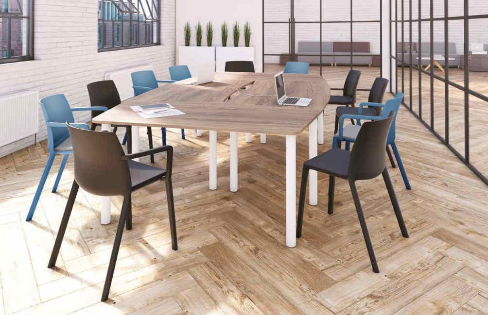 Table modulaire EASY - pieds partagés - configurable et personnalisable avec options_2