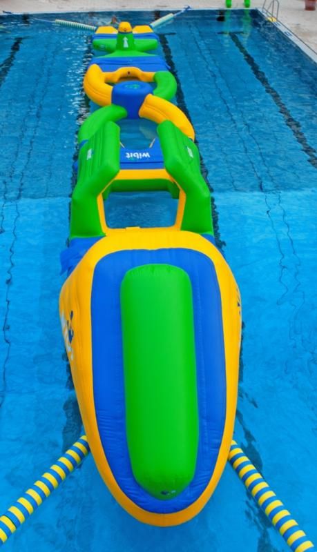 Parcours gonflable aquatique et sportif - Wibit Fitness Track - Réf : A4532_2