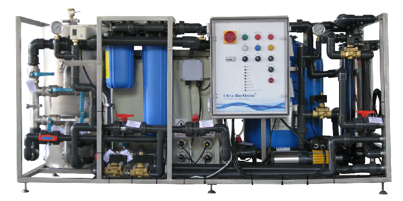 Station de traitement de l'eau automatique avec réservoir - oz water_2