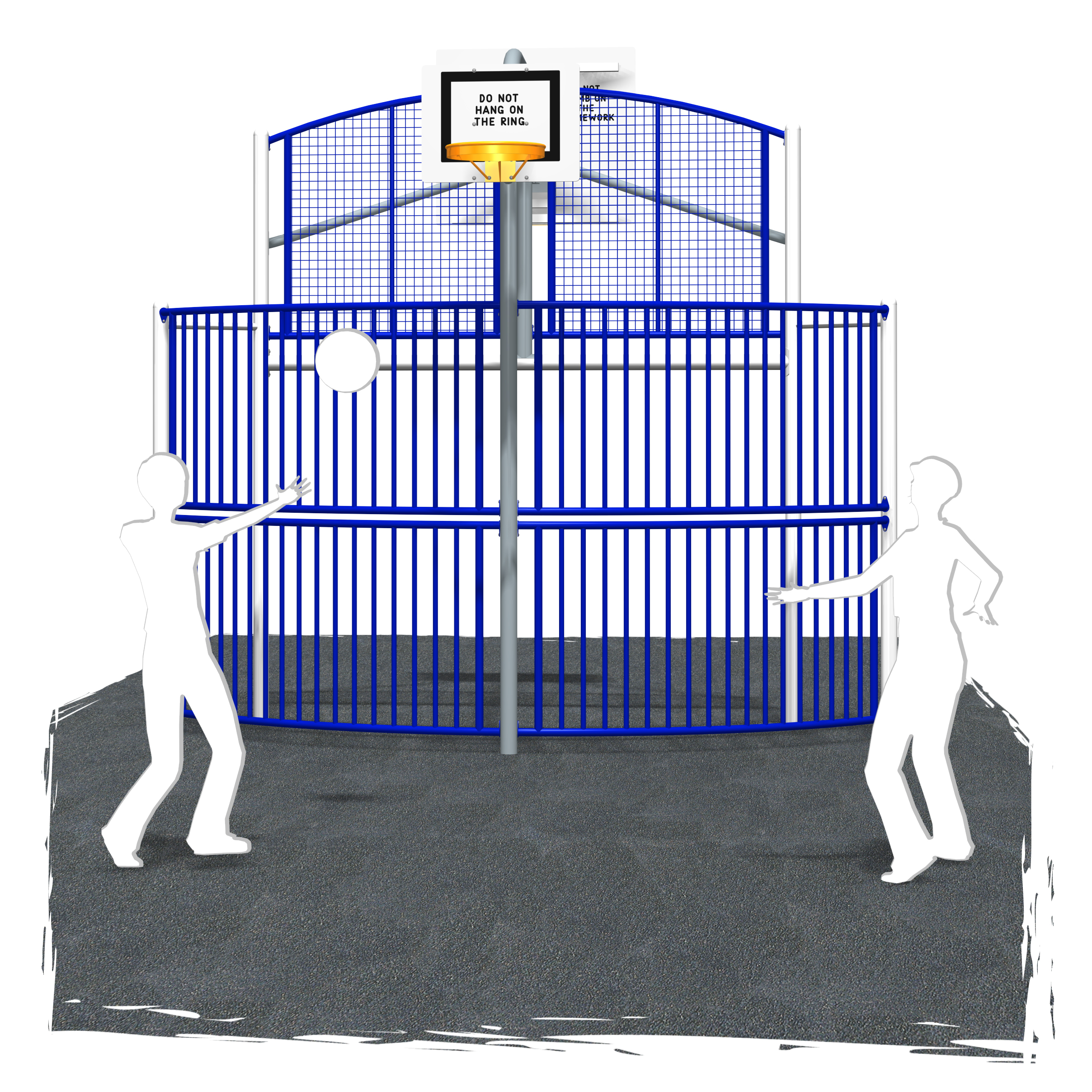Terrain multisport Arena Double Philadelphia réf-8019751 - Hags - 4680x4010x3950 mm - 79 m² de zone de sécurité_2
