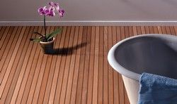 Lames de terrasses - Toubois - Teck massif poncé - Épaisseur 7mm_2