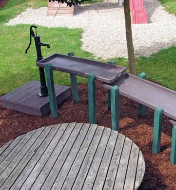 Table d'eau robuste et moderne - idéale pour parcs et terrains de jeu - réglable pour enfants - ADS Equipements Eurl_2