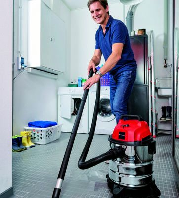 Aspirateur à eau et poussière TC-VC 1820 S Kit - Einhell - Cuve inox 20L avec accessoires complets_2