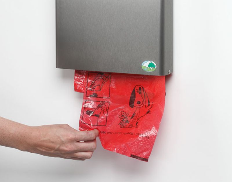 Distributeur de sacs pour déjections canines - DS2 - Capacité 200 sacs - Tôle d'acier galvanisé_2