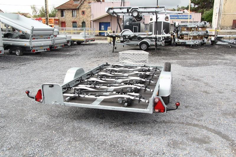 Remorque pour 10 vélos - Erde Expert PLM 170 - Plateau polyvalent, fabrication française_2