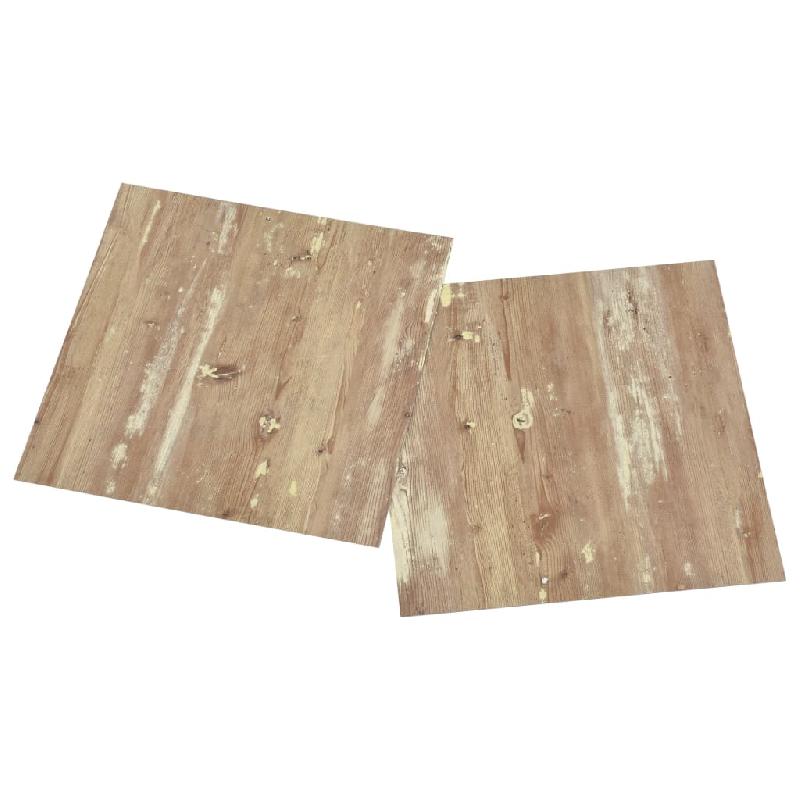 Vidaxl planches de plancher autoadhésives 55 pcs pvc 5,11 m² marron 324672_2