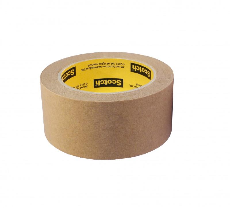 Adhésif SCOTCH - Ruban d'emballage kraft une face multiusage 50m x 48mm, très solide_2
