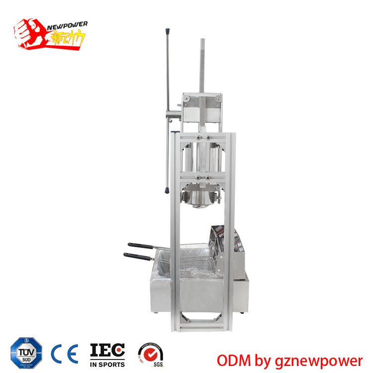 Modèle: np-283 - machine à churros professionnelle - guangzhou new power - capacité 5l_2