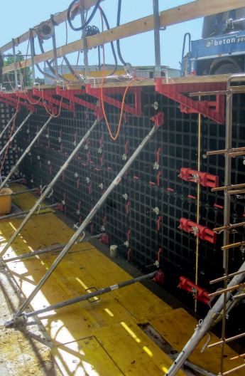 Coffrage léger pour voile vertical - hauteur jusqu'à 5,40 m - épaisseur de 15 à 40 cm - pression max 50 kN/m²_2