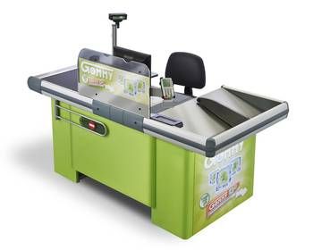 Modèle Futura Proxi Classic, caisse ergonomique pour implantation traditionnelle