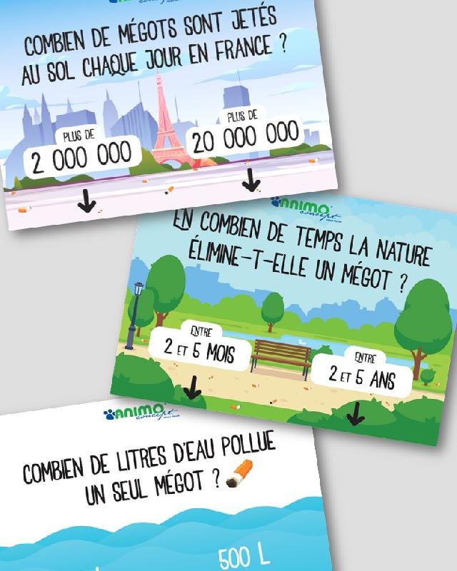 Cendrier de Sondage - Urbain, Design et Original - Contenance 2000 Mégots_2