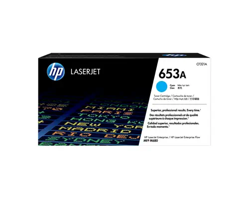 HP 653A toner cyan authentique LaserJet_2