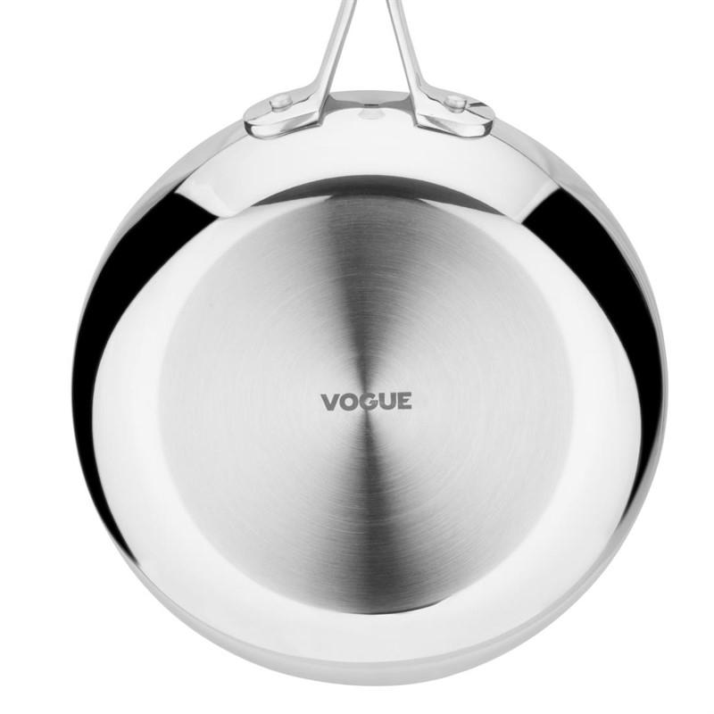 Poêle inox triple paroi 200mm | Vogue - FS668_2
