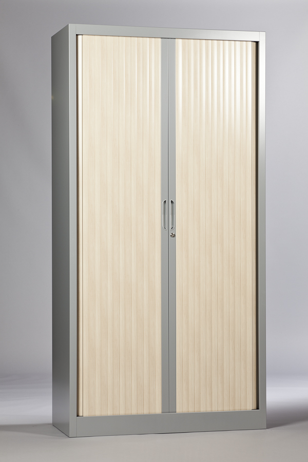 Armoire métallique à rideau PVC AHR10 - 1980 x 1000 x 440 - robuste et silencieuse_2