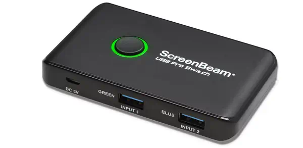 ScreenBeam USB Pro Switch Interrupteur Noir 1 pièce(s)_2