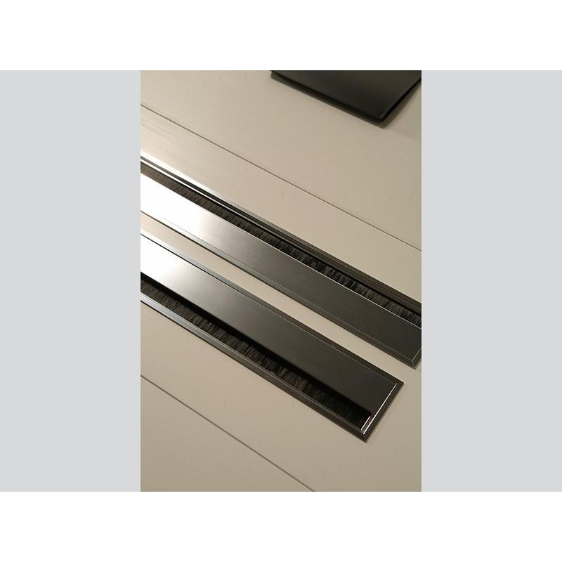 Table de réunion I-MEET - Plateau verre - 320x320 cm - Fabricant LAS - Référence IME_03_2