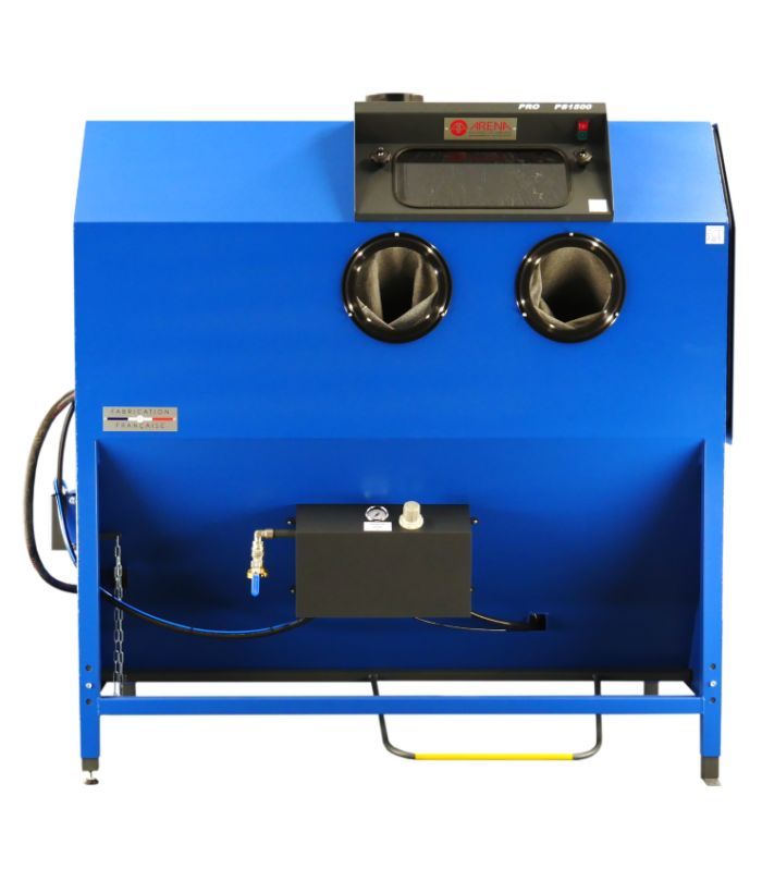 Cabine de sablage à surpression PS 1500 - Gamme PRO - ARENA - Dimensions 1500x900x700 mm - Pression réglable 0-8 bars_2