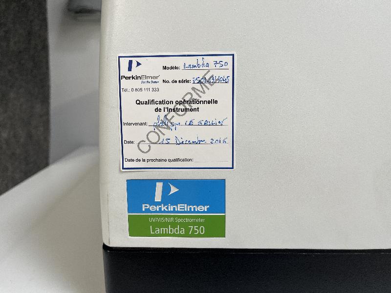 Spectromètre Perkin Elmer Lambda 750_2
