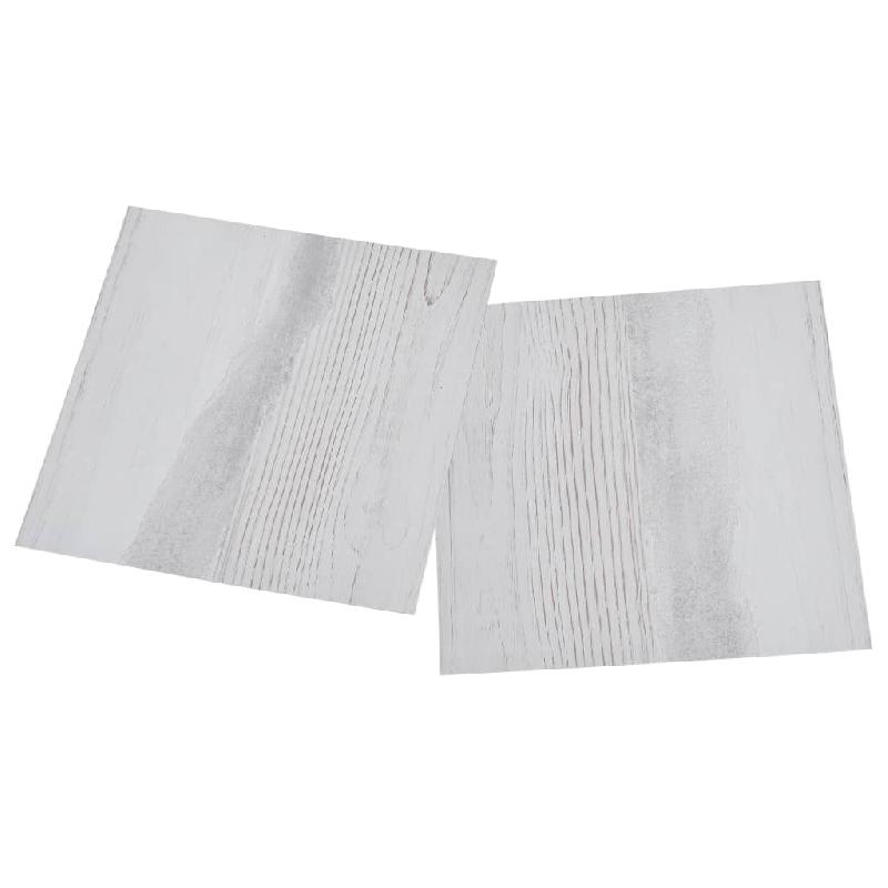 Vidaxl planches de plancher autoadhésives 55 pcs pvc 5,11m² gris clair 324657_2