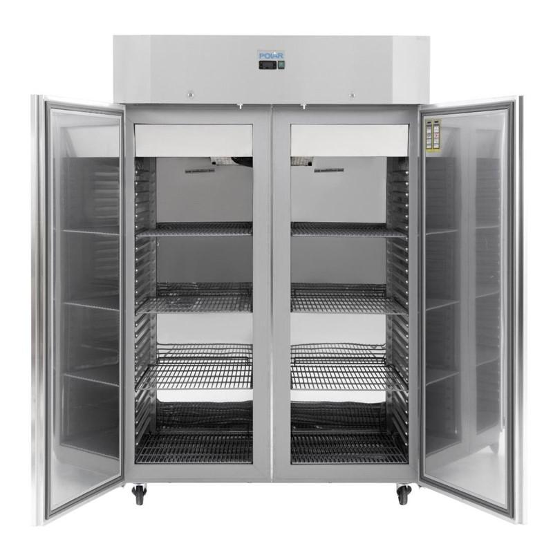 Armoire réfrigérée négative deux portes économe en énergie Série U 1 400L | Polar - UA033_2