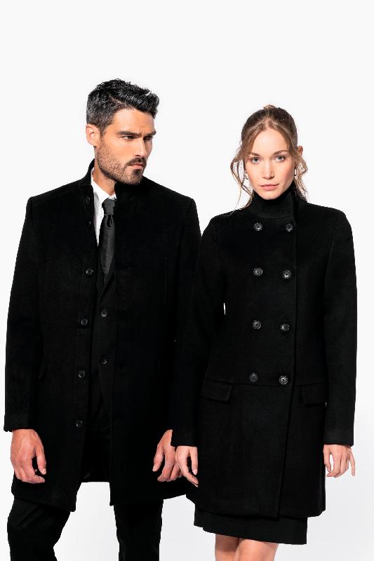 Manteau city homme - Réf: K6140 - Kariban - 79% polyester, 18% viscose, 3% élasthanne - Chic et fonctionnel_2