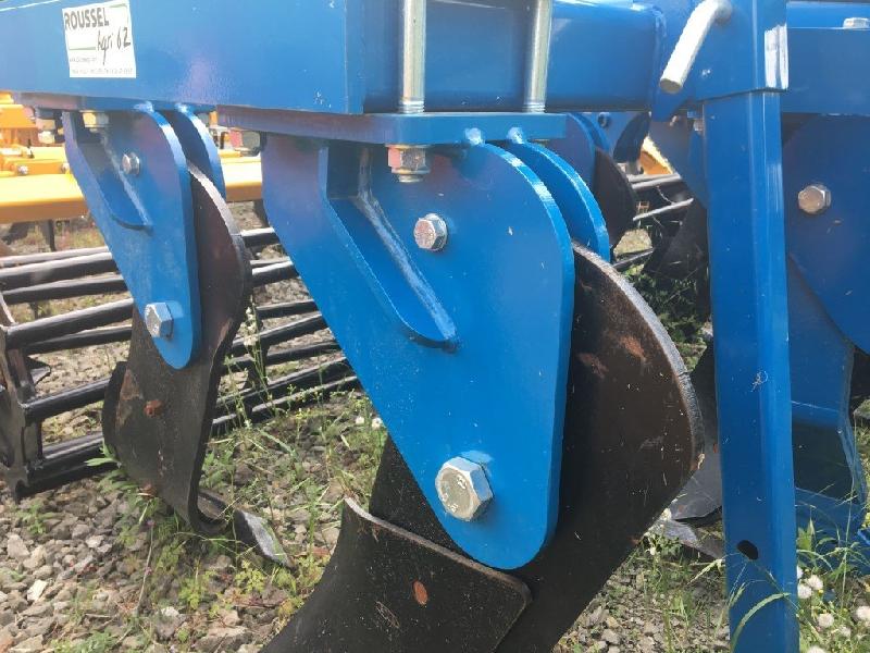 Décompacteur NC Bipoutre 3.0m 8 dents - Occasion - 2 rangées de dents Michel, rouleau tube arrière diamètre 600_2