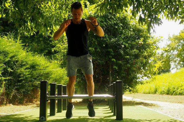 Haies Senior - parcours de santé Proludic - JPS12-S-M - 12,10 m de largeur, accessible dès 14 ans_2