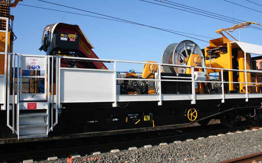 Wagon dérouleur ? Suite de déroulage de caténaires_2