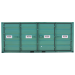Container de stockage pour produits phytosanitaires - Ouverture totale 32m3 - Bac de rétention et ventilation_2
