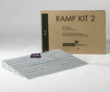 Kit rampes modulaires - larges de 75 cm - pour seuils jusqu'à 15 cm - résistantes et légères_2