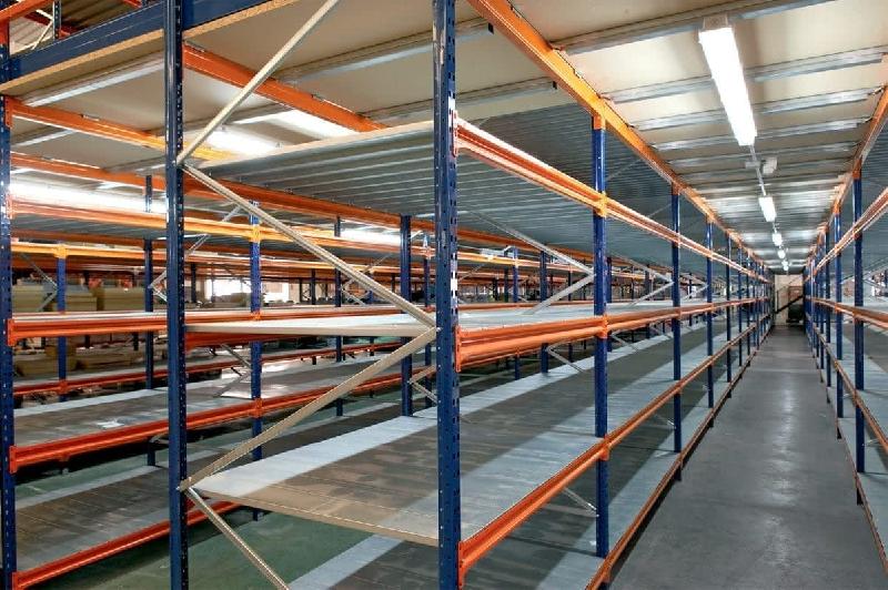 Passerelle industrielle à base de rayonnage semi-lourd - optimisation de l'espace et grande capacité de charge_2